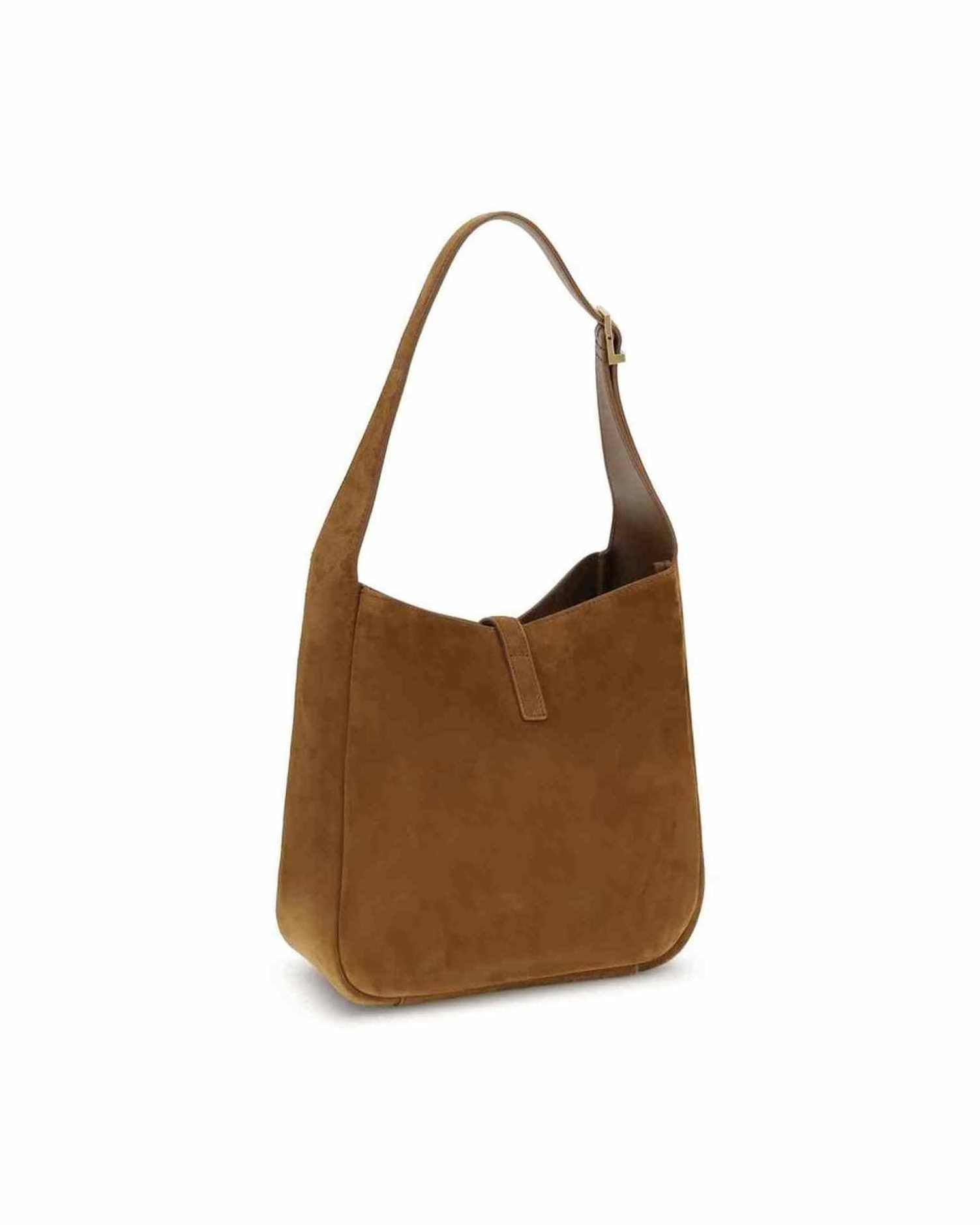 Saint Laurent Le 5 À 7 Suede Shoulder Bag Glam Steals