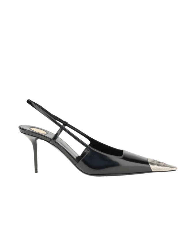 Saint Laurent Leather Glossy Jeanne Pumps Glam Steals