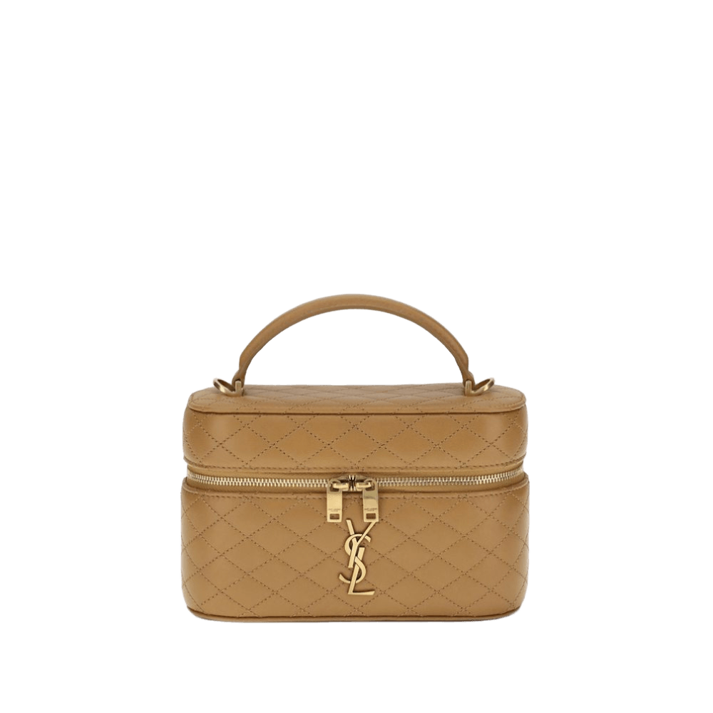 Saint Laurent Leather Vanity Gaby Handbag Glam Steals