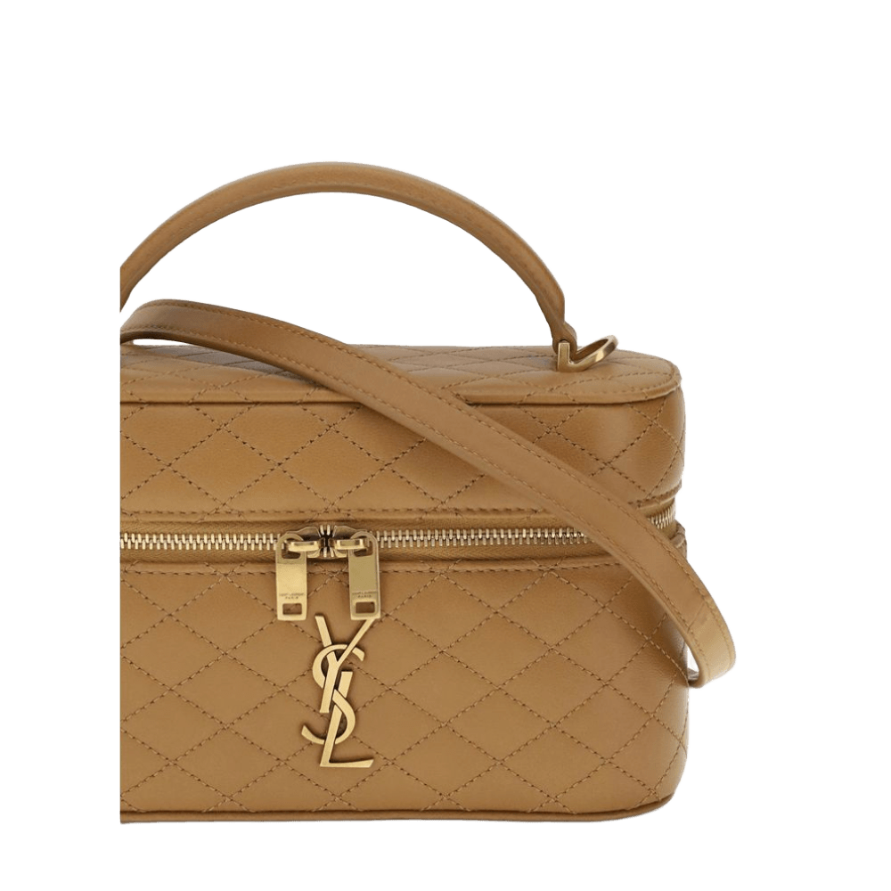 Saint Laurent Leather Vanity Gaby Handbag Glam Steals