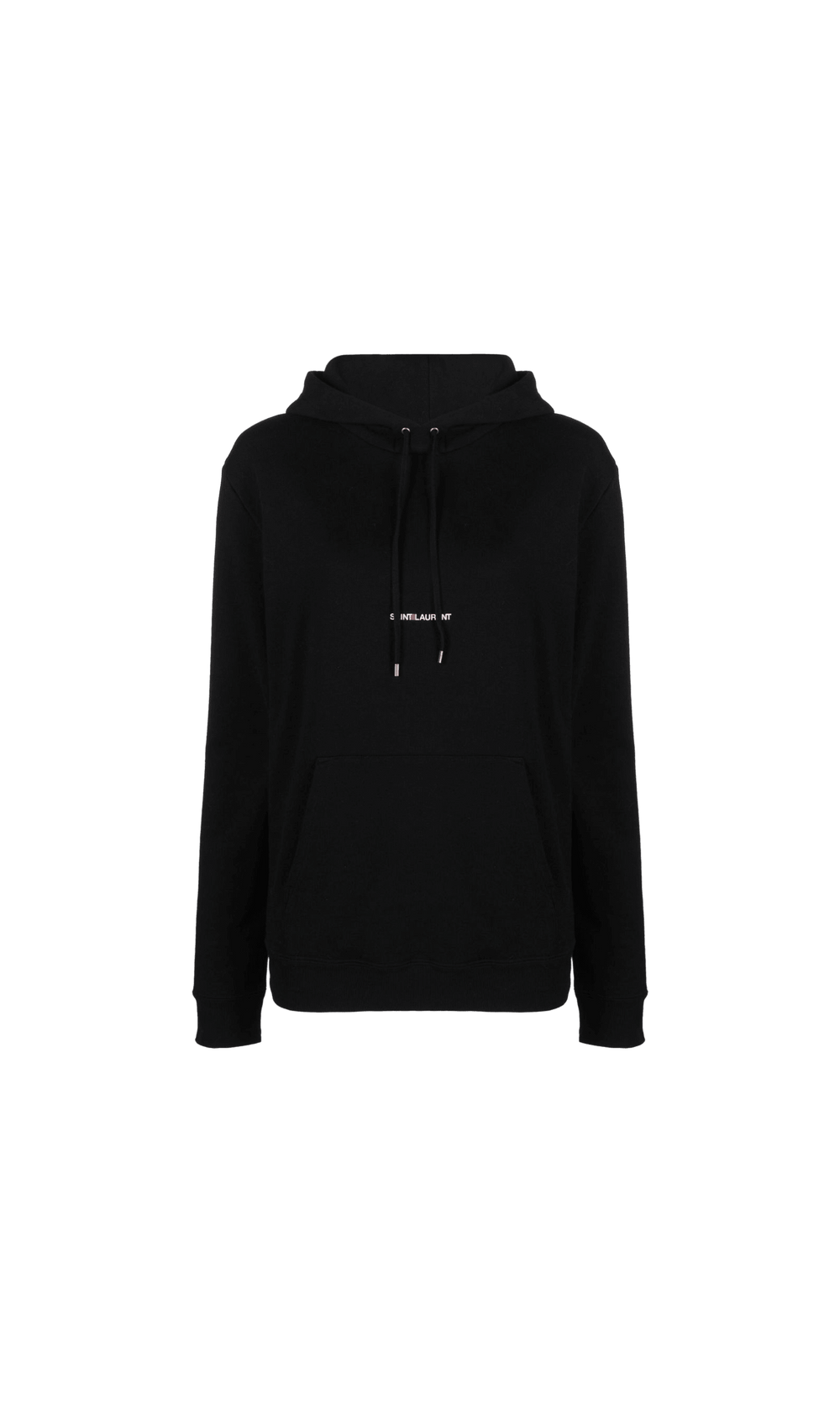 Saint Laurent Logo Print Hoodie Glam Steals