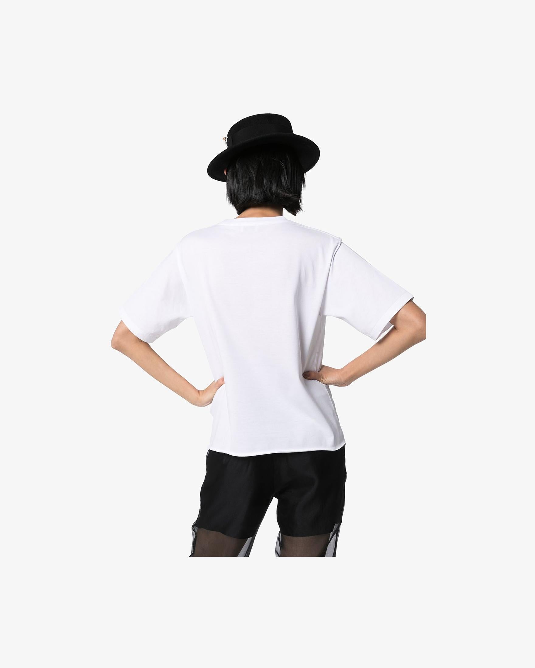 Saint Laurent Logo Print T-shirt Glam Steals