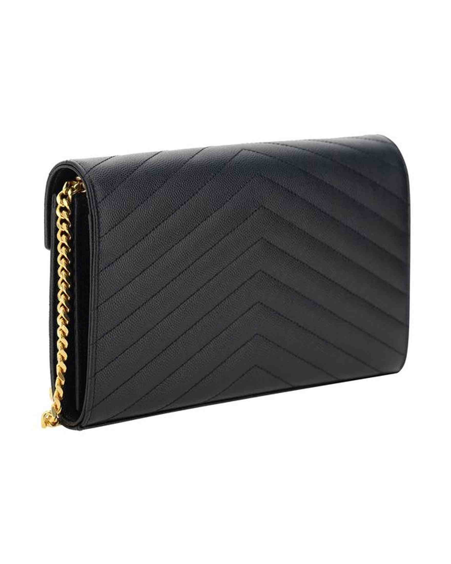 Saint Laurent Logoed Shoulder Bag Glam Steals