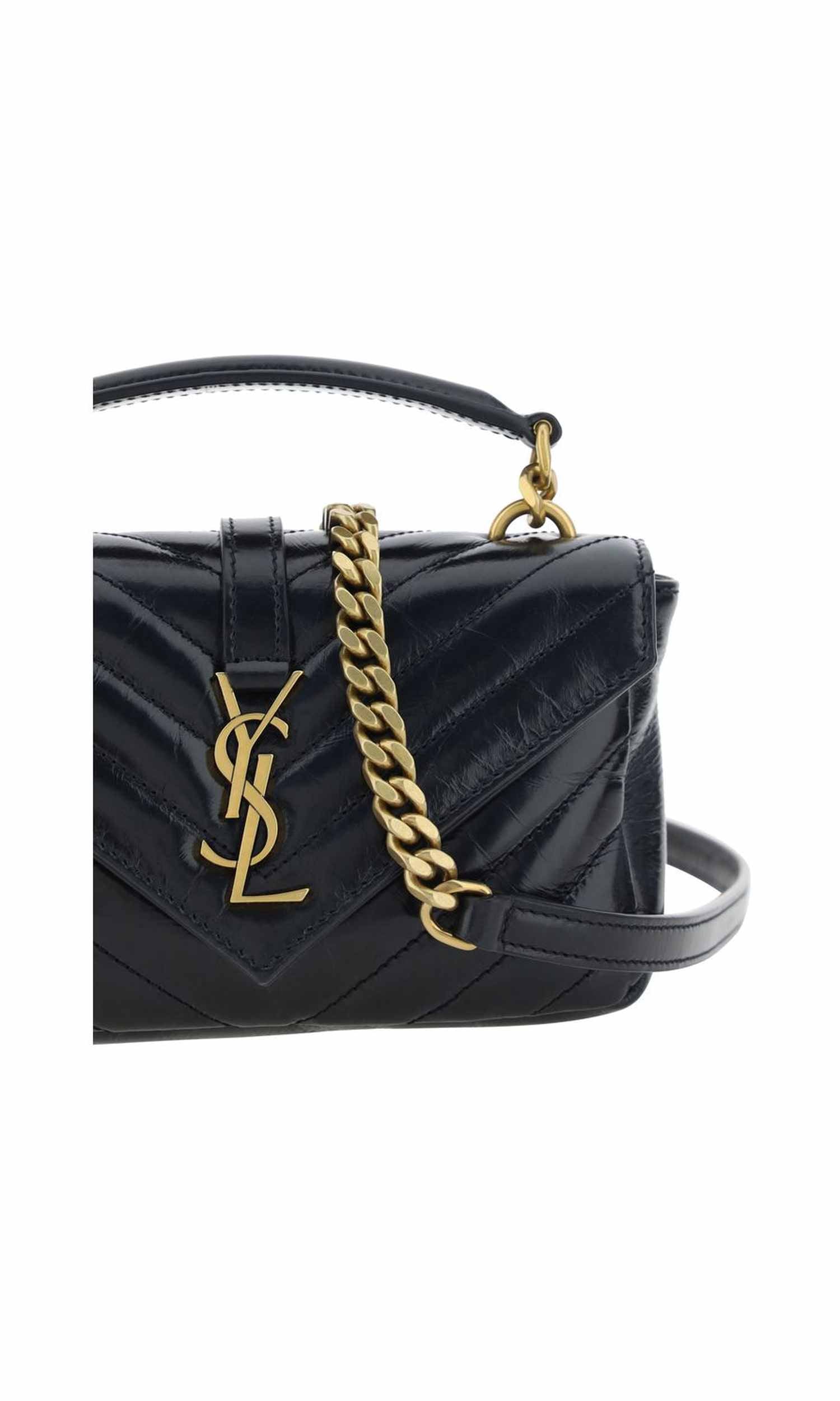 Saint Laurent Logoed Shoulder Bag Glam Steals