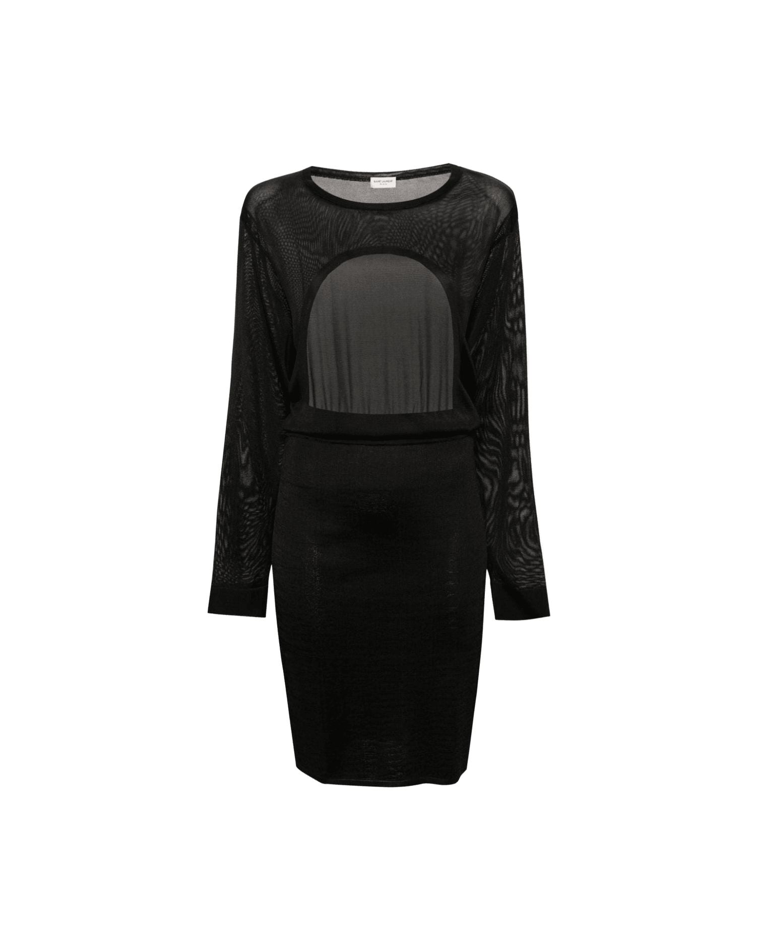 Saint Laurent Open Back Knitted Dress Glam Steals