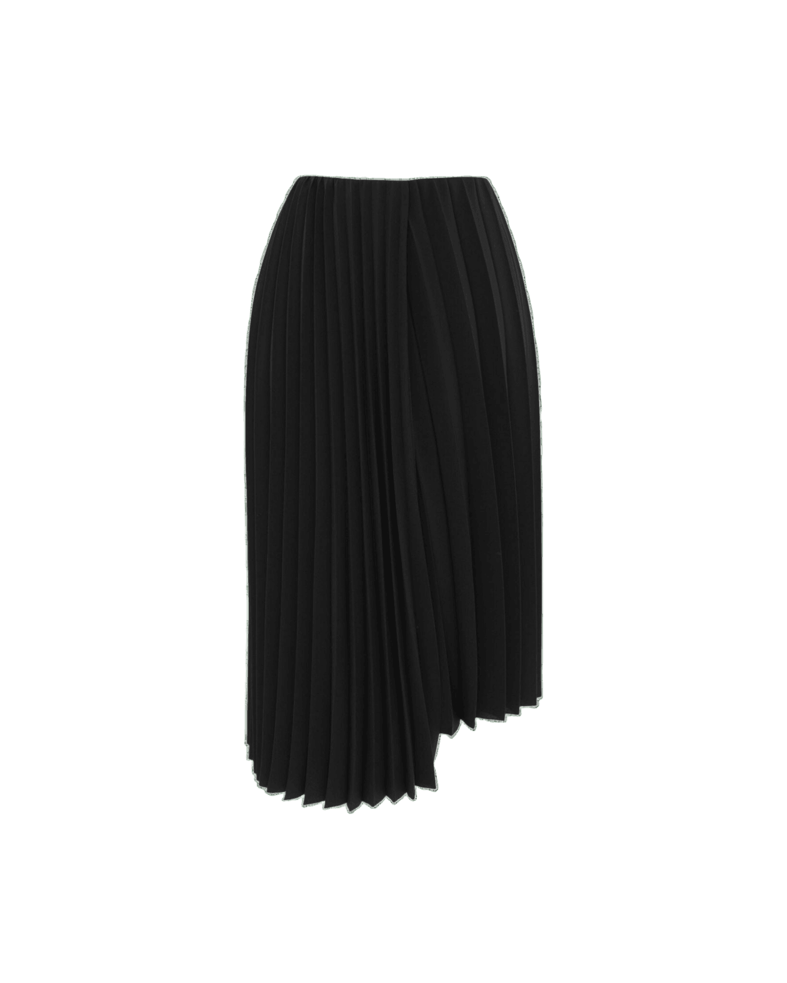 Saint Laurent Pleated Midi Skirt Glam Steals
