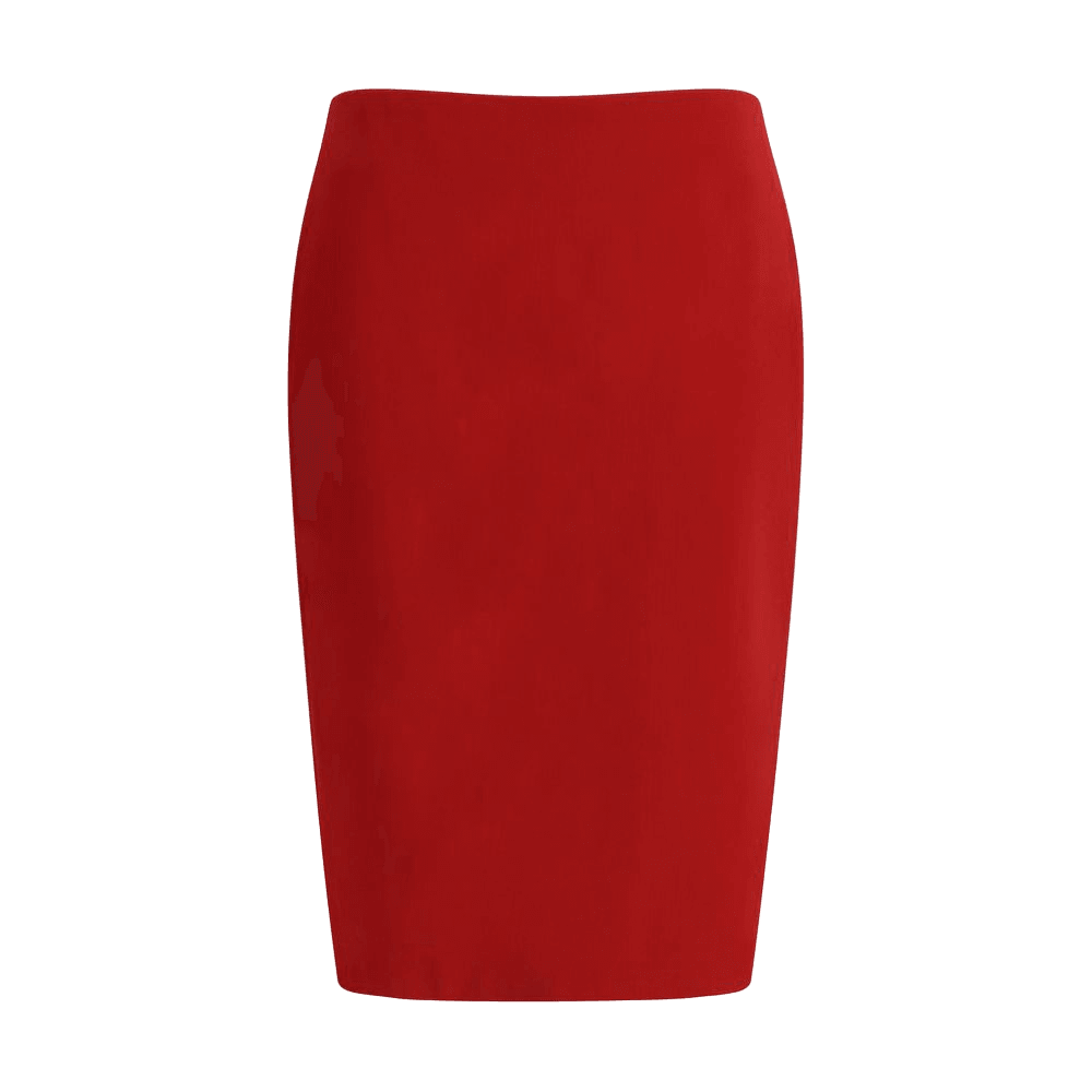 Saint Laurent Satin Pencil Skirt Glam Steals