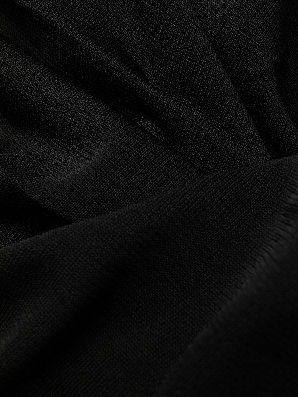 Saint Laurent Semi Sheer One Sleeve Long Dress Glam Steals