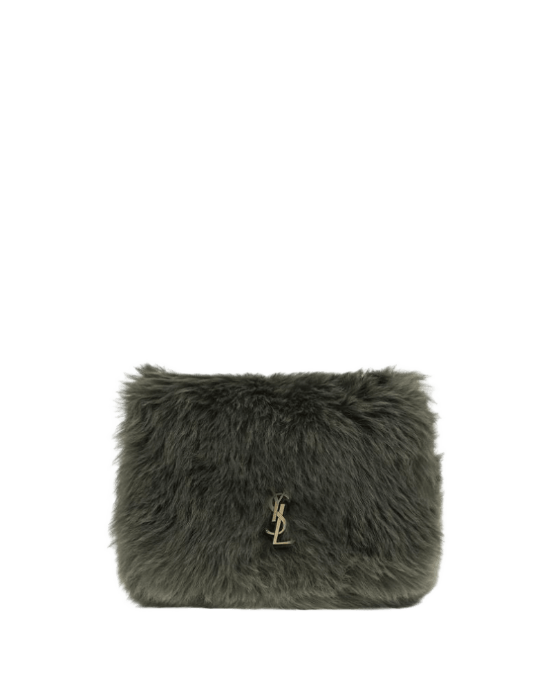 Saint Laurent Shearling Jamie Medium Shoulder Bag Glam Steals