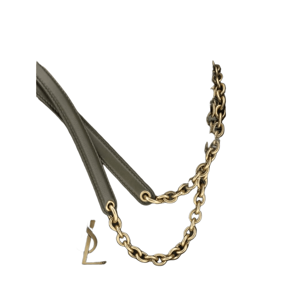 Saint Laurent Shearling Jamie Medium Shoulder Bag Glam Steals