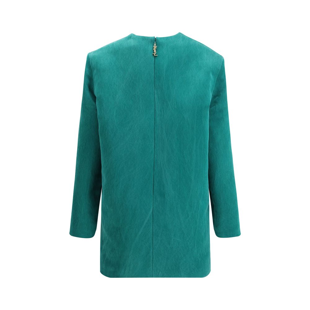 Saint Laurent Silk Dress Glam Steals