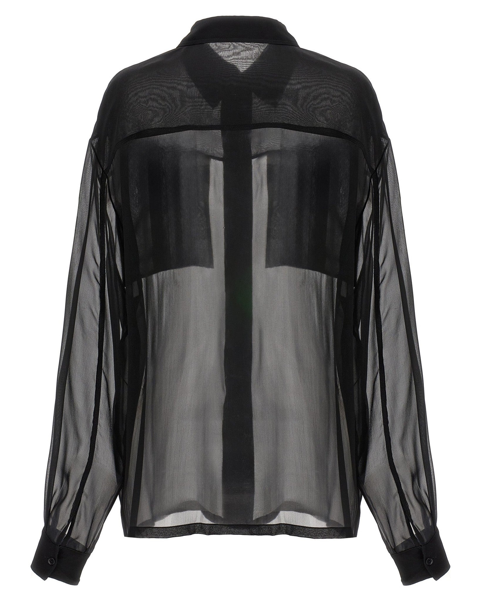 Saint Laurent Silk Muslin Shirt Glam Steals