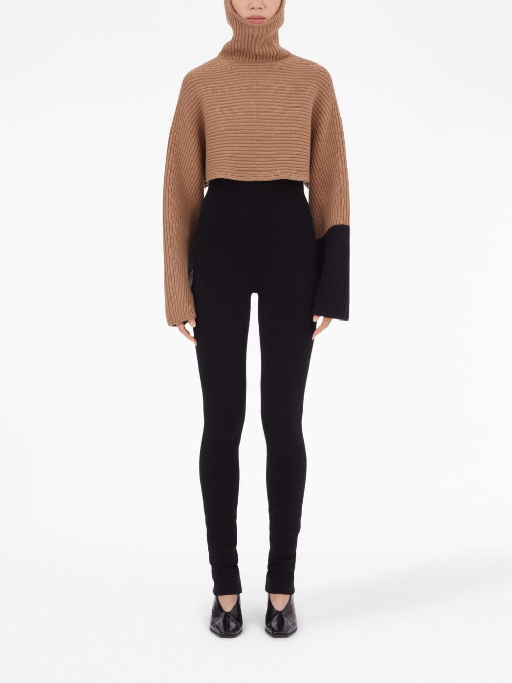 Salvatore Ferragamo Beige Sweater Glam Steals