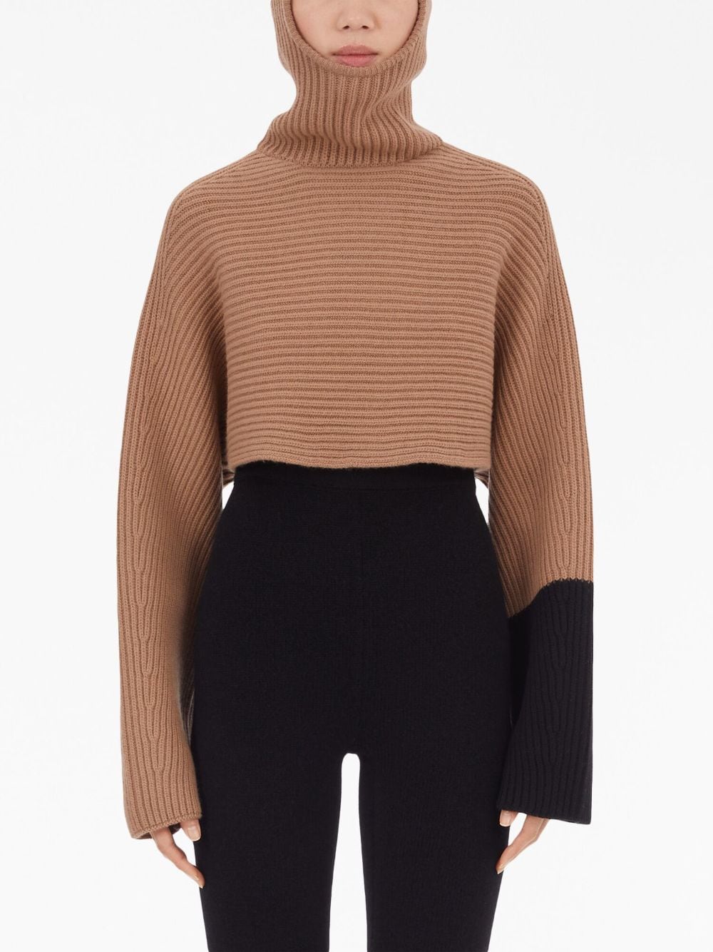 Salvatore Ferragamo Beige Sweater Glam Steals