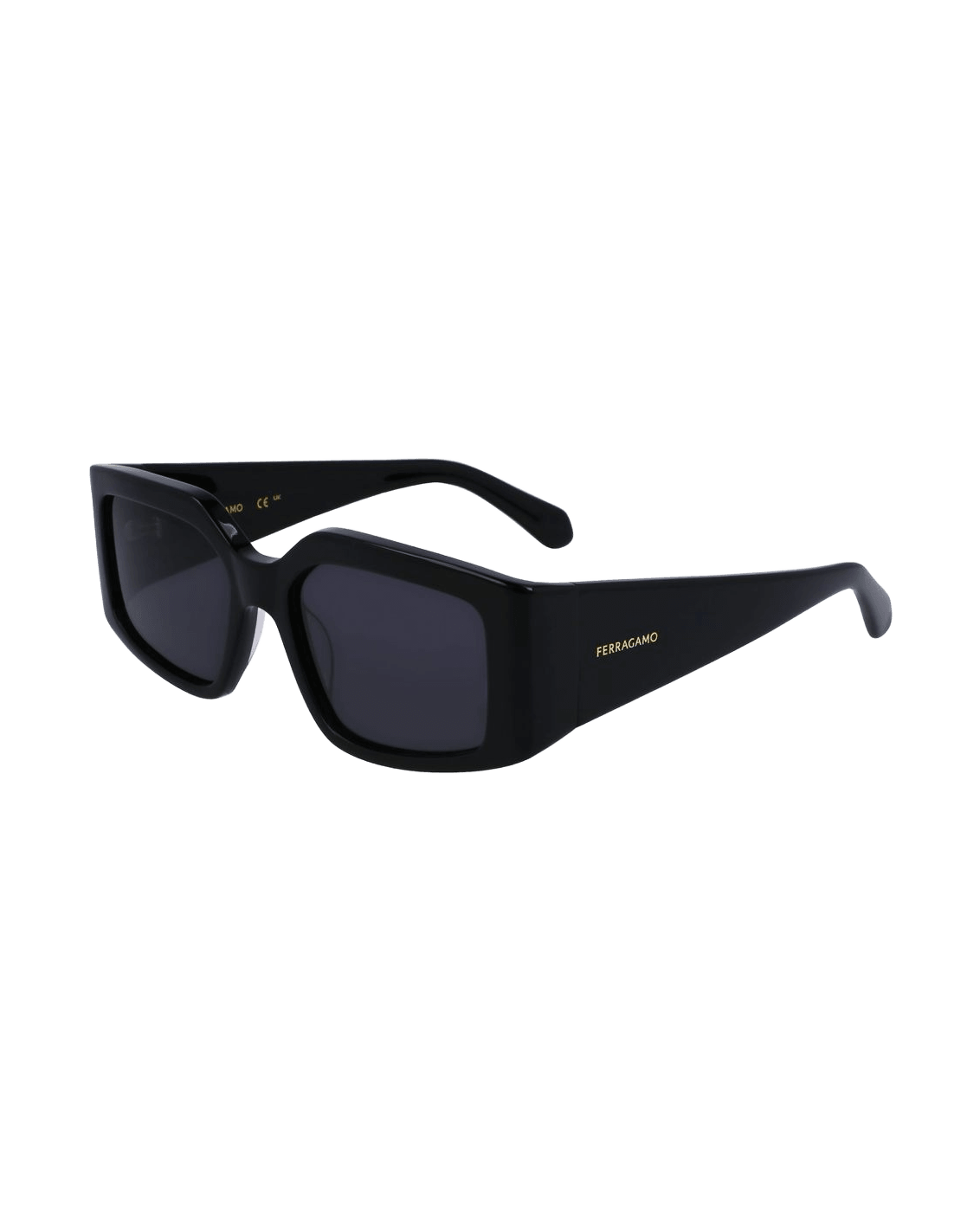 Salvatore Ferragamo Black Acetate Sunglasses Glam Steals
