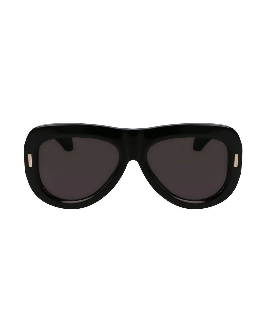 Salvatore Ferragamo Black Acetate Sunglasses Glam Steals