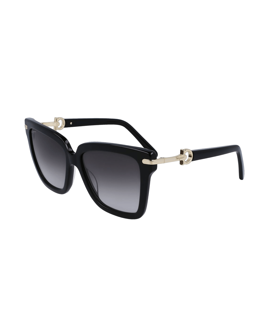 Salvatore Ferragamo Black Acetate Sunglasses Glam Steals