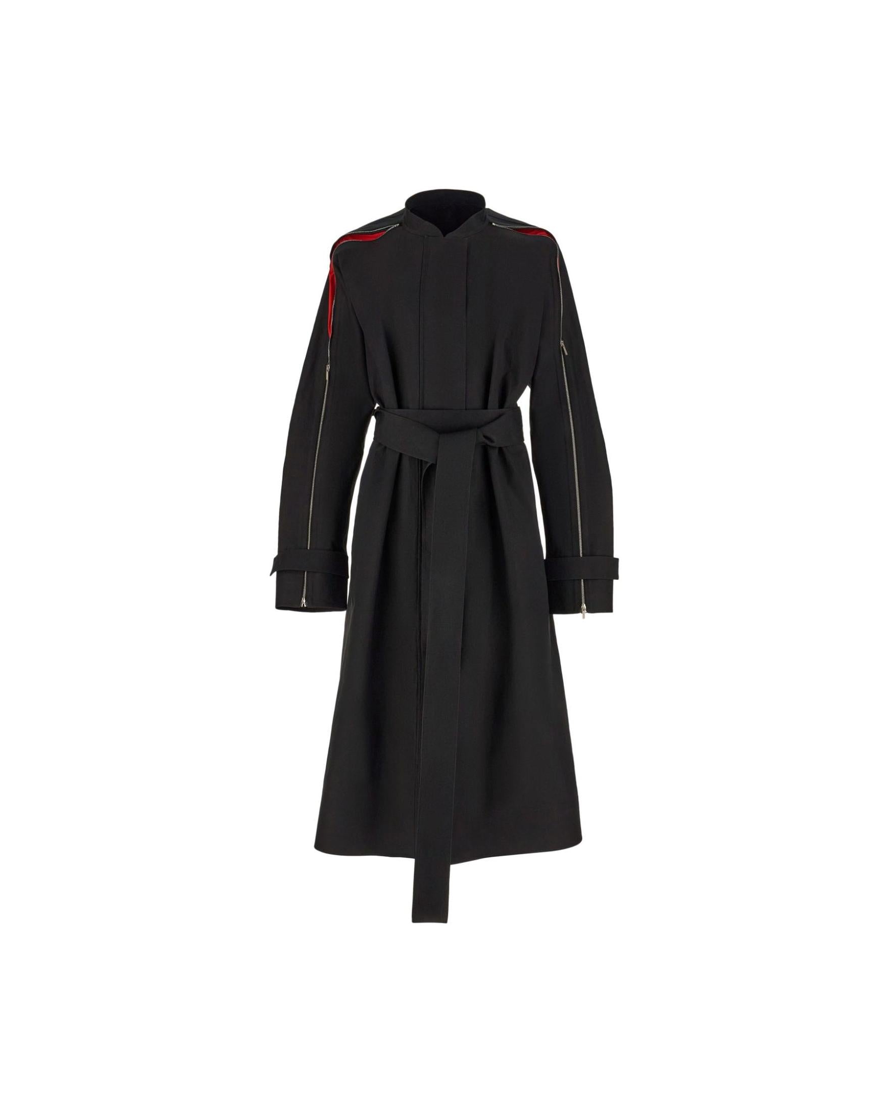 Salvatore Ferragamo Black Coat Glam Steals