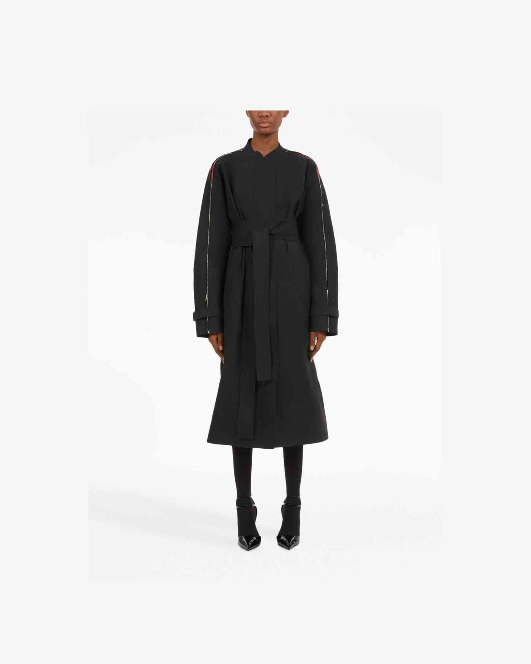 Salvatore Ferragamo Black Coat Glam Steals