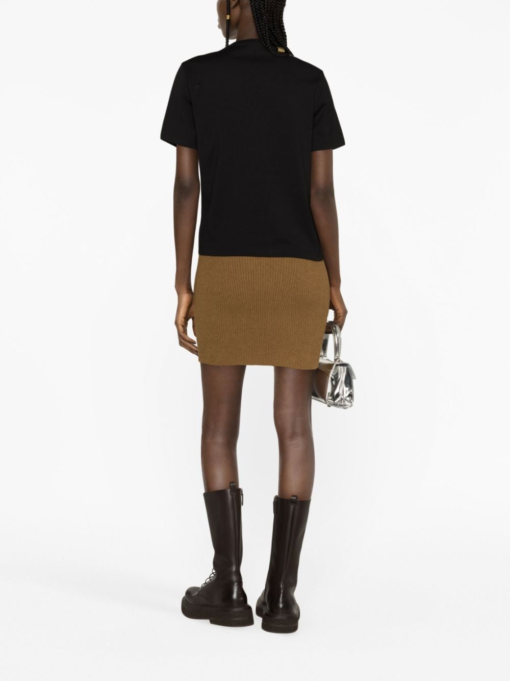 Salvatore Ferragamo Black T-shirt and Polo Glam Steals