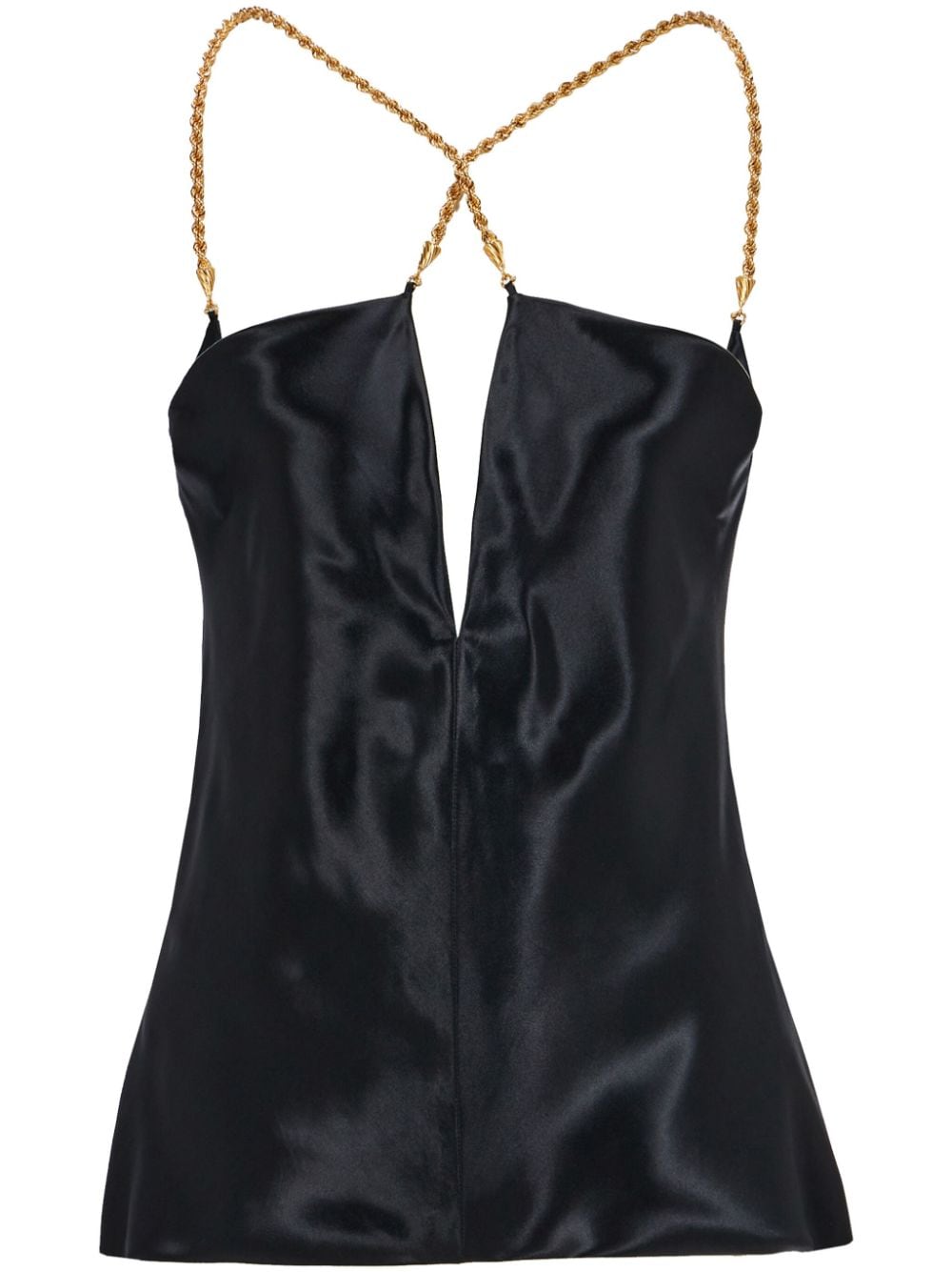Salvatore Ferragamo Black Top Glam Steals