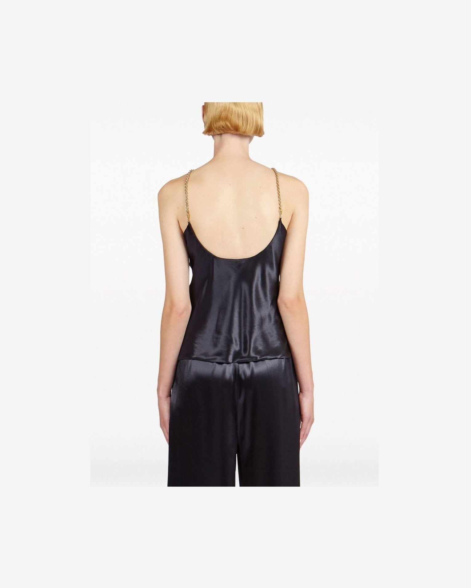 Salvatore Ferragamo Black Top Glam Steals