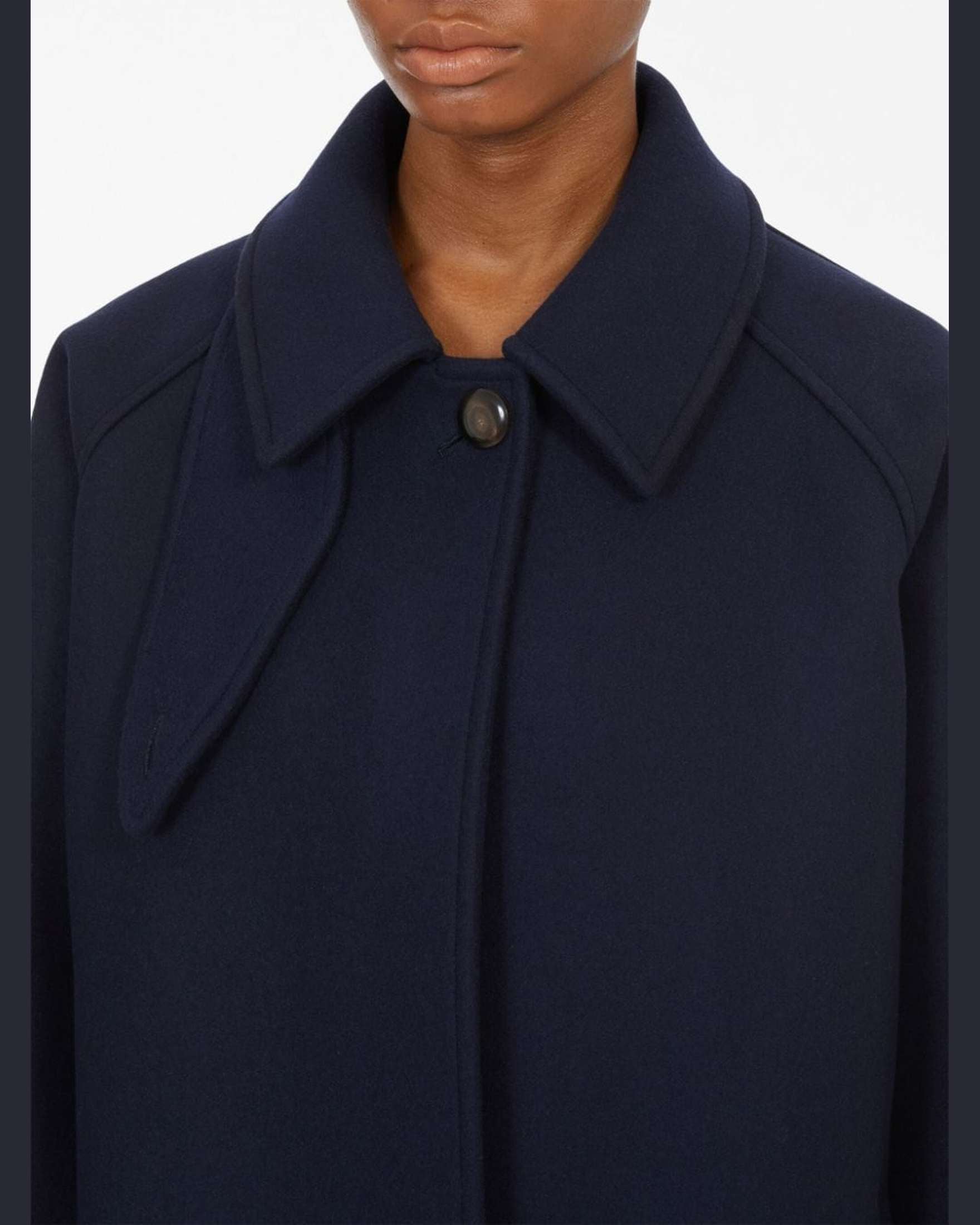 Salvatore Ferragamo Blue Coat Glam Steals