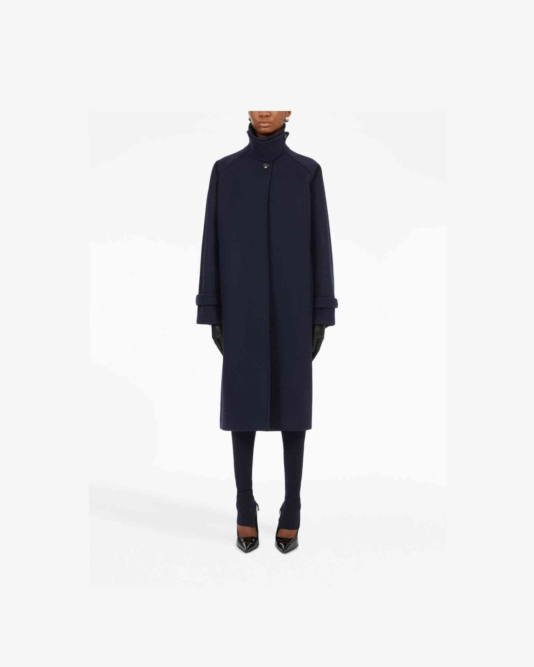 Salvatore Ferragamo Blue Coat Glam Steals