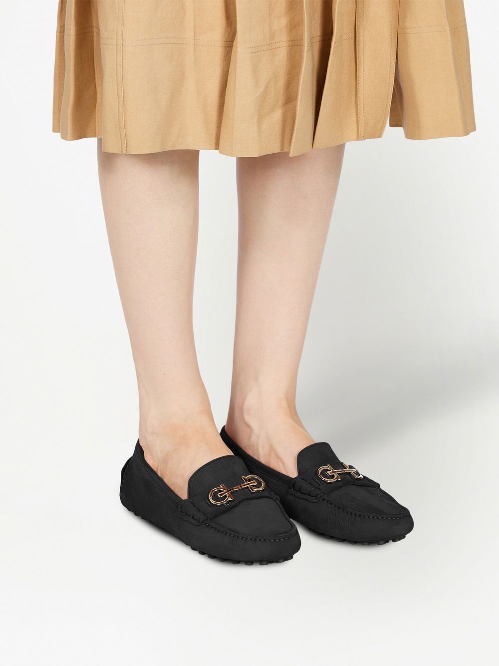 Salvatore Ferragamo Double Gancini Moccasins Glam Steals