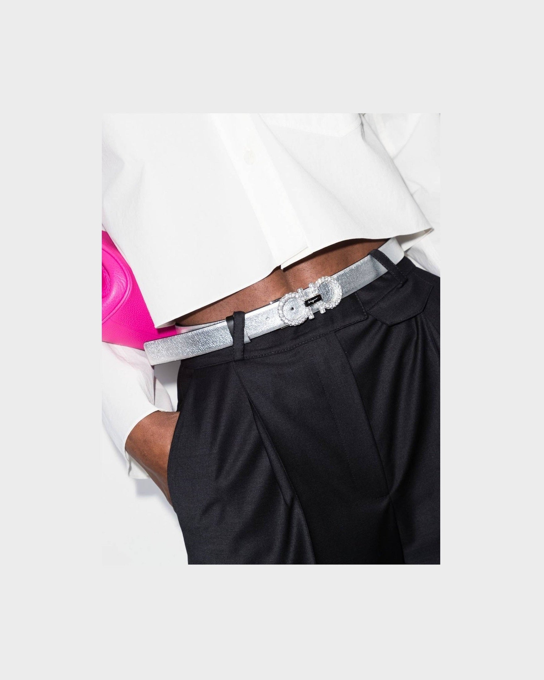 Salvatore Ferragamo Gancini Belt Glam Steals