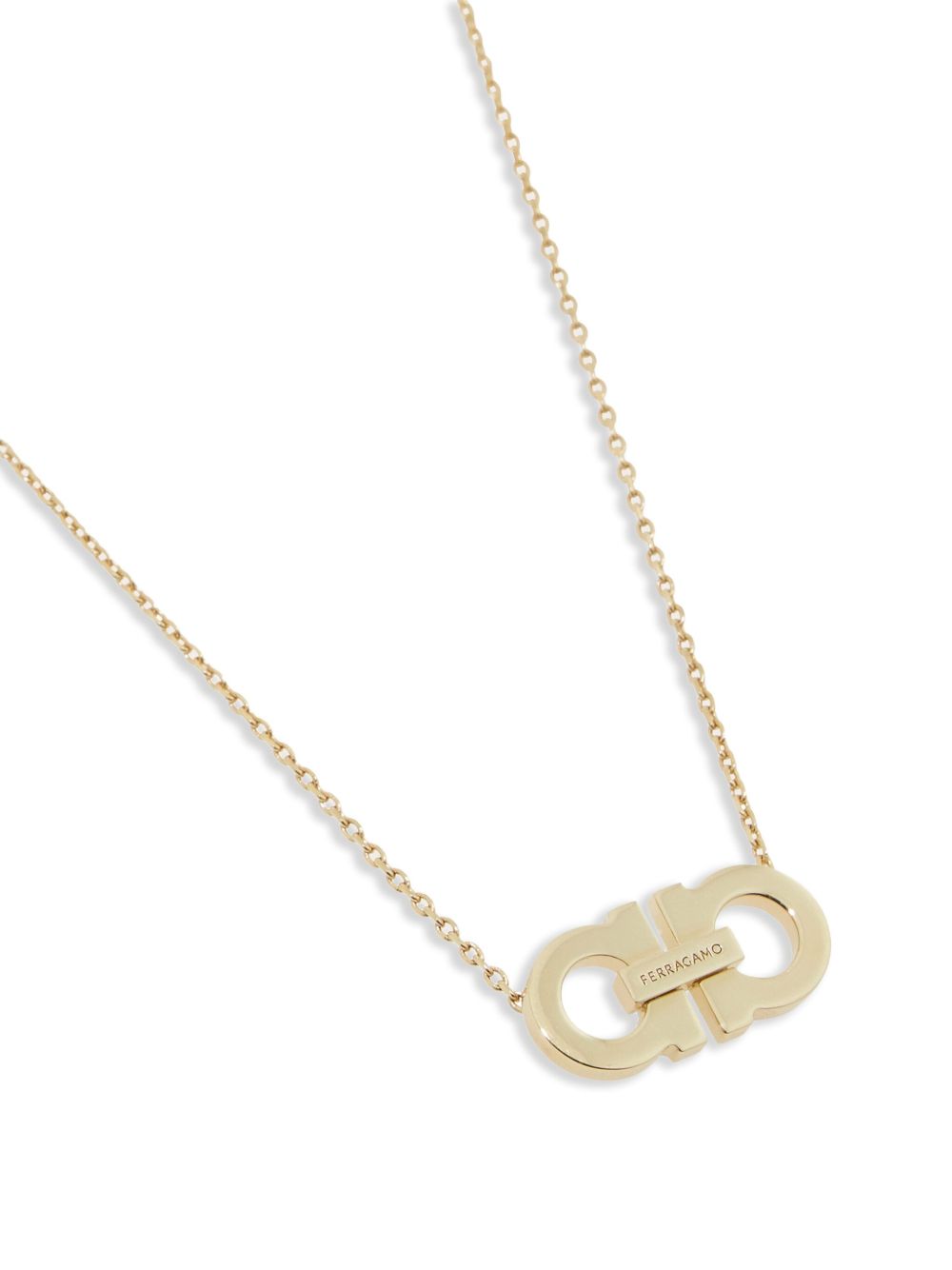 Salvatore Ferragamo Gancini Pendant Necklace Glam Steals