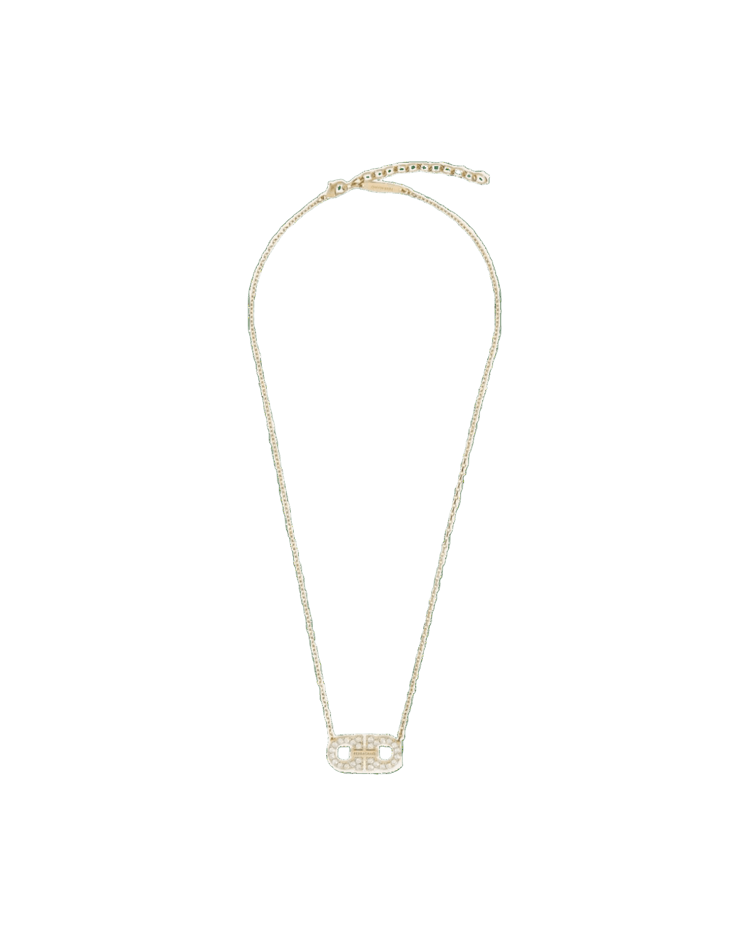 Salvatore Ferragamo Gancini Pendant Necklace Glam Steals