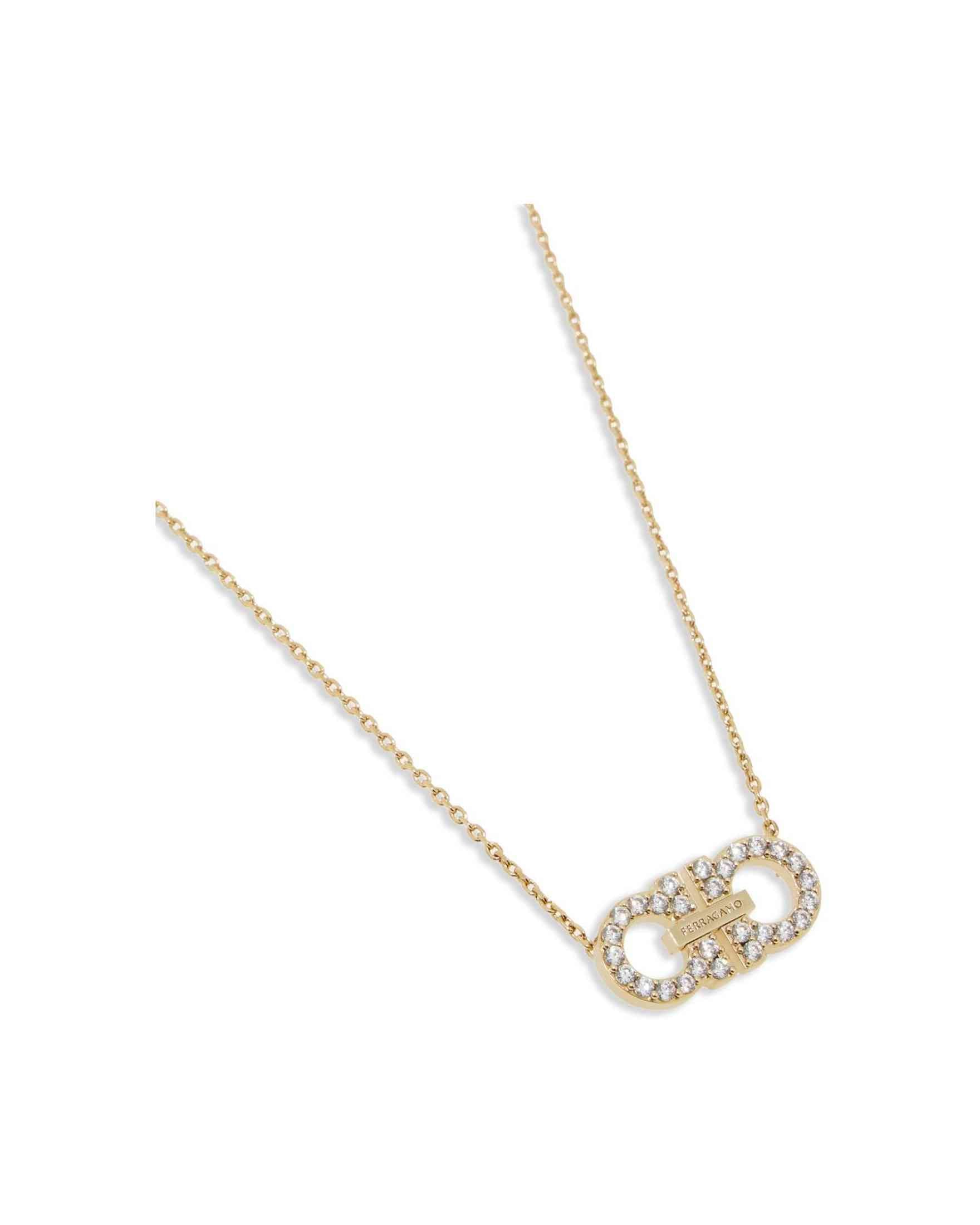 Salvatore Ferragamo Gancini Pendant Necklace Glam Steals