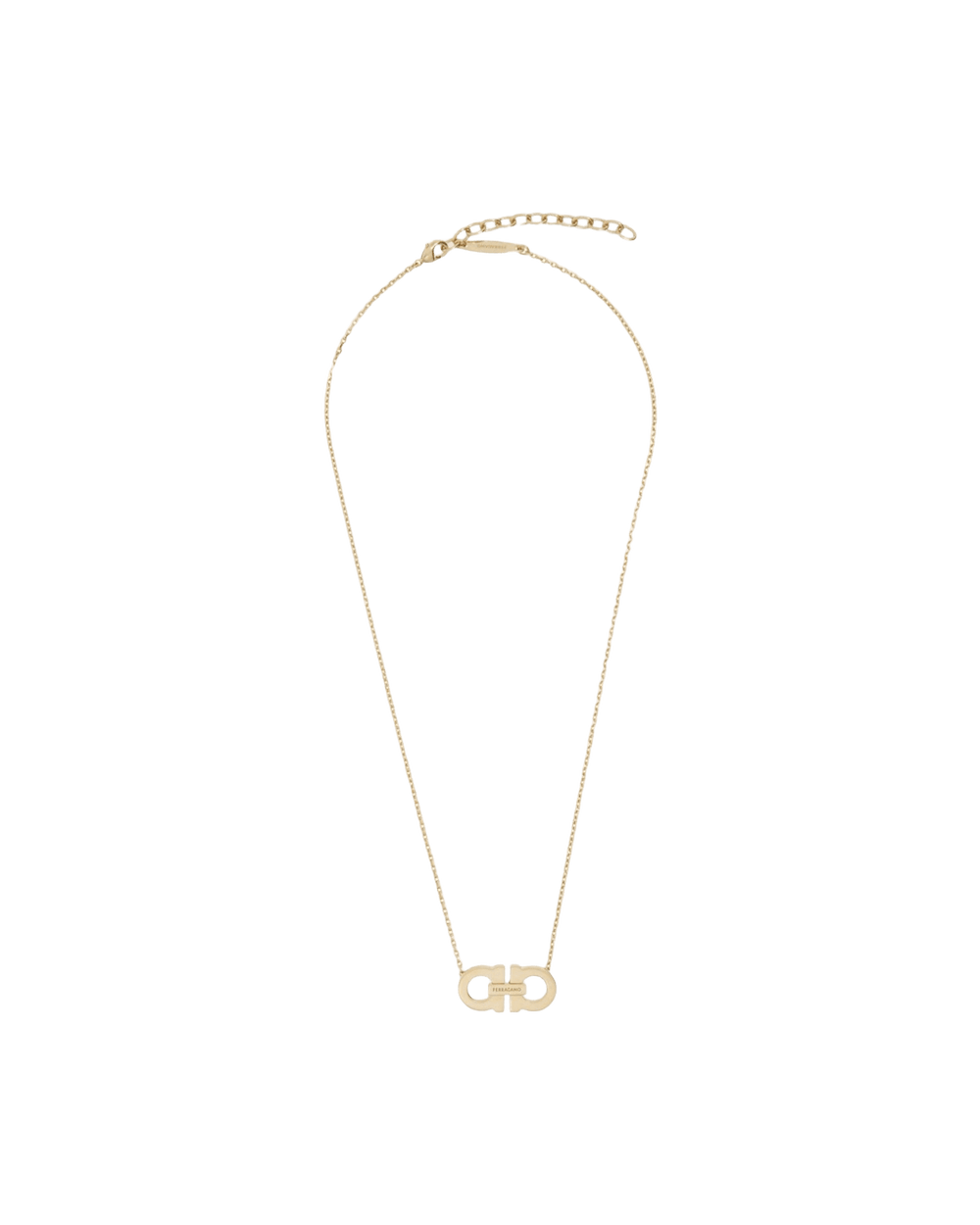 Salvatore Ferragamo Gancini Pendant Necklace Glam Steals