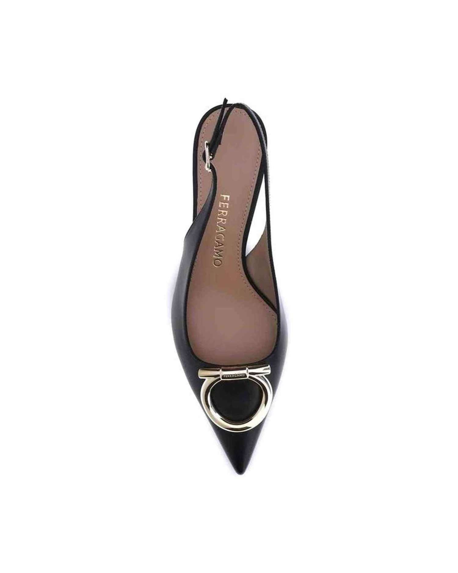 Salvatore Ferragamo Gancini Slingback Pumps Glam Steals