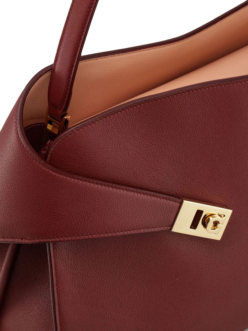 Salvatore Ferragamo Hug Soft Two Tone Shoulder Bag Glam Steals