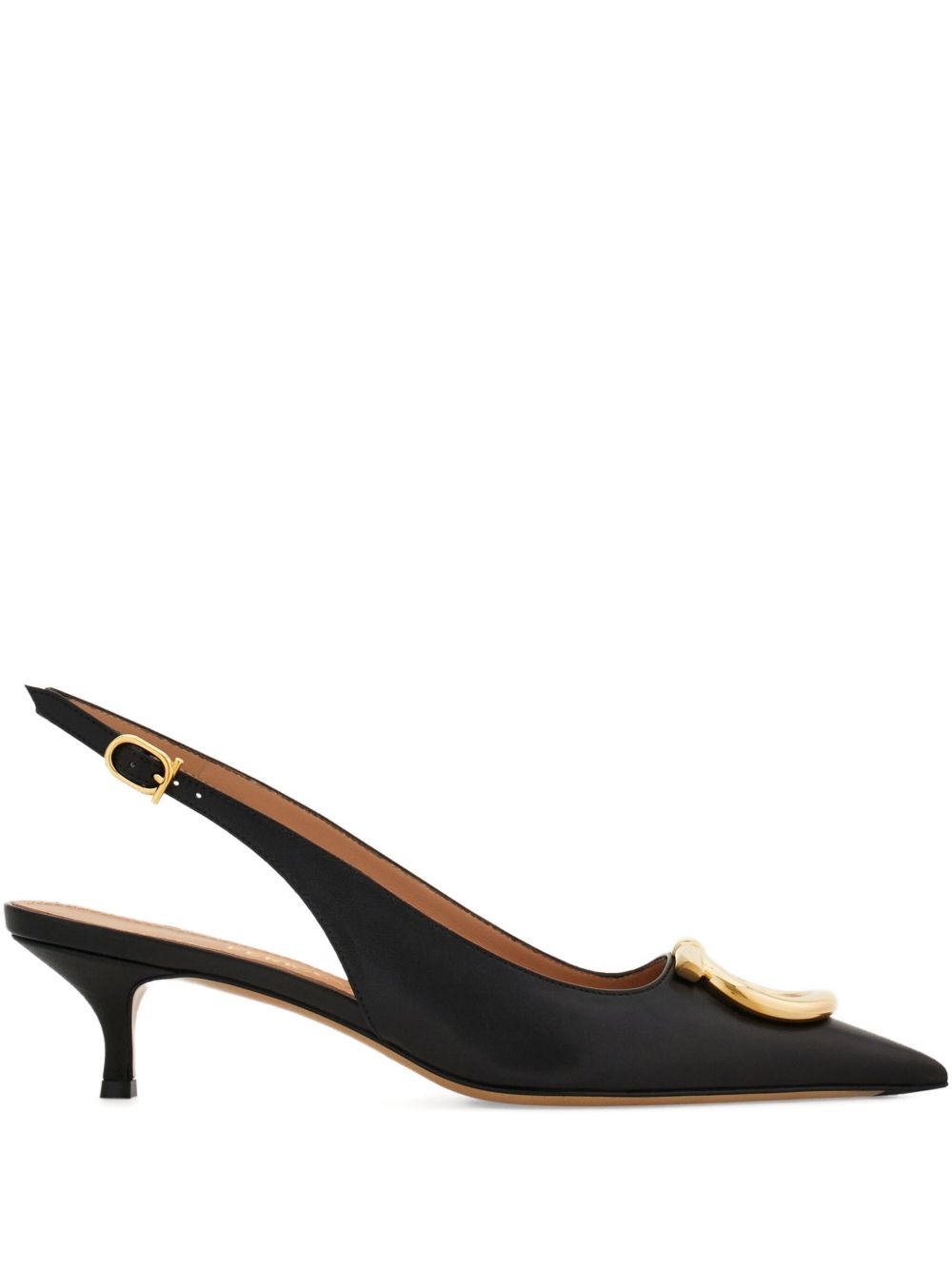 Salvatore Ferragamo Maxi Gancini Slingback Glam Steals