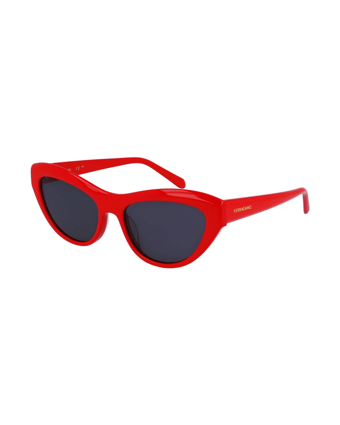 Salvatore Ferragamo Red Acetate Sunglasses Sunglasses