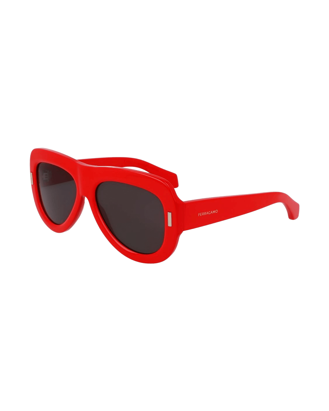 Salvatore Ferragamo Red Acetate Sunglasses Sunglasses