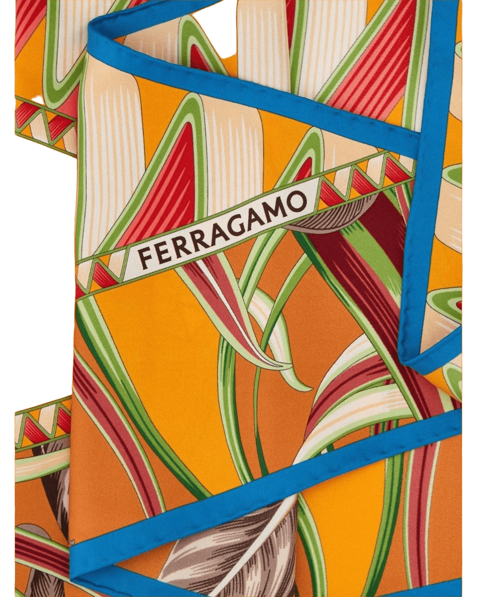 Salvatore Ferragamo Silk Printed Foulard Glam Steals