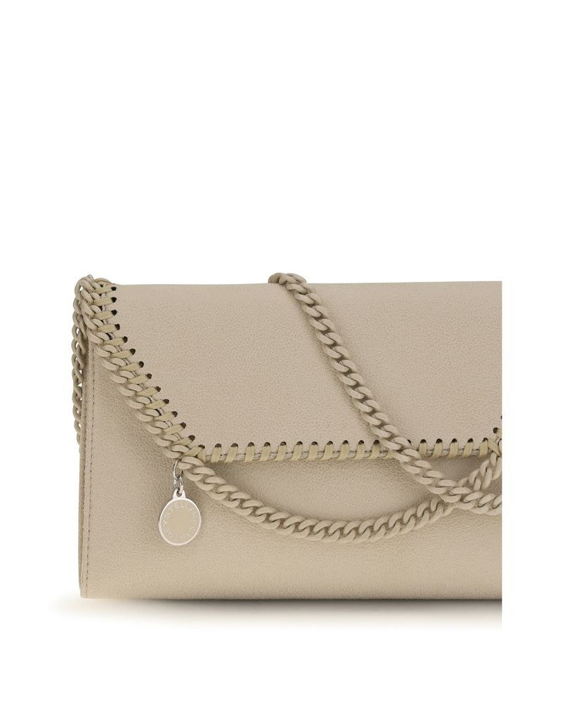 Stella Mccartney Beige Polyester Shoulder Bag Glam Steals