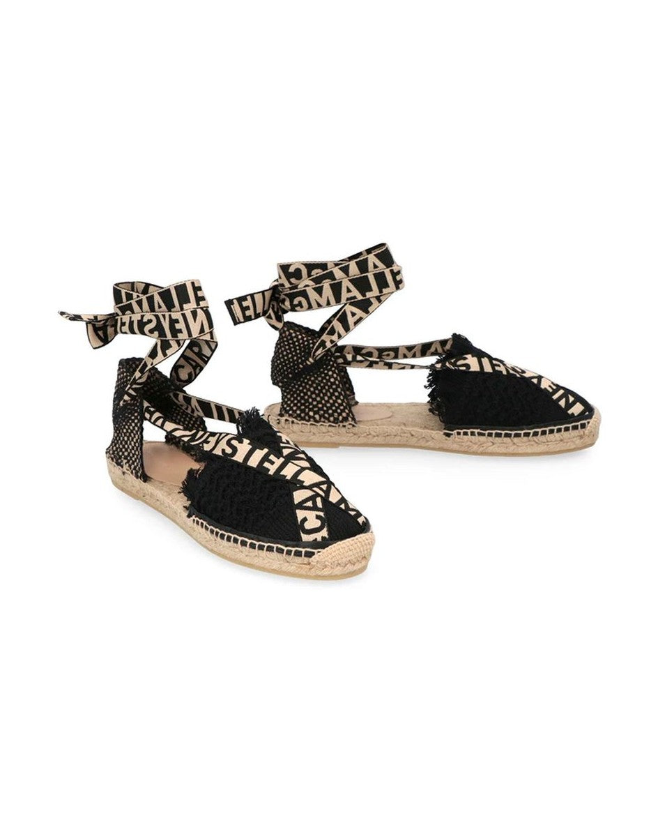 Stella Mccartney Black Canvas Espadrilles Glam Steals