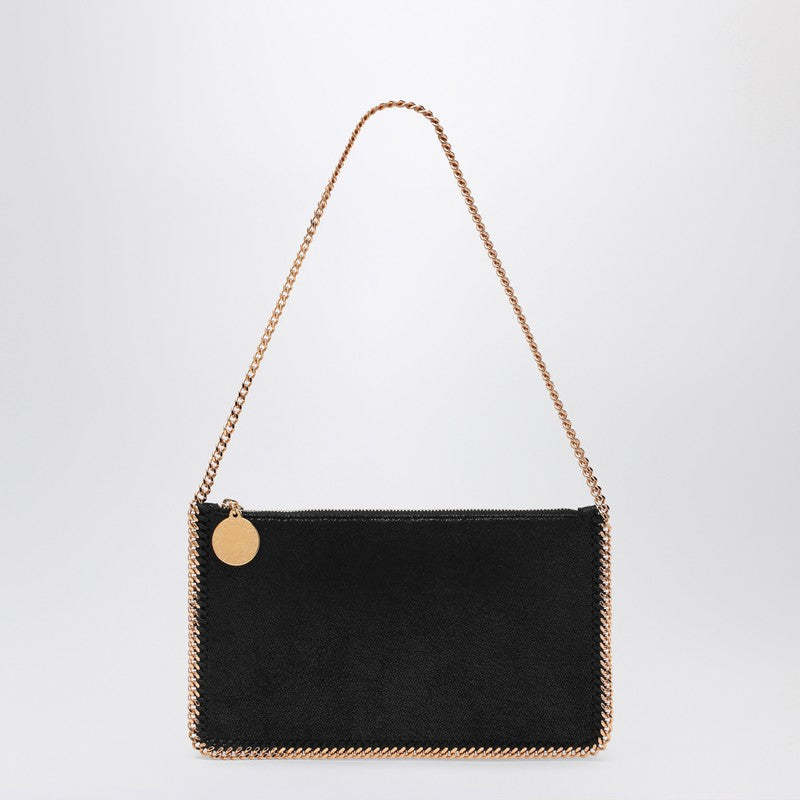 Stella Mccartney Black Falabella Clutch Shoulder Bag Glam Steals
