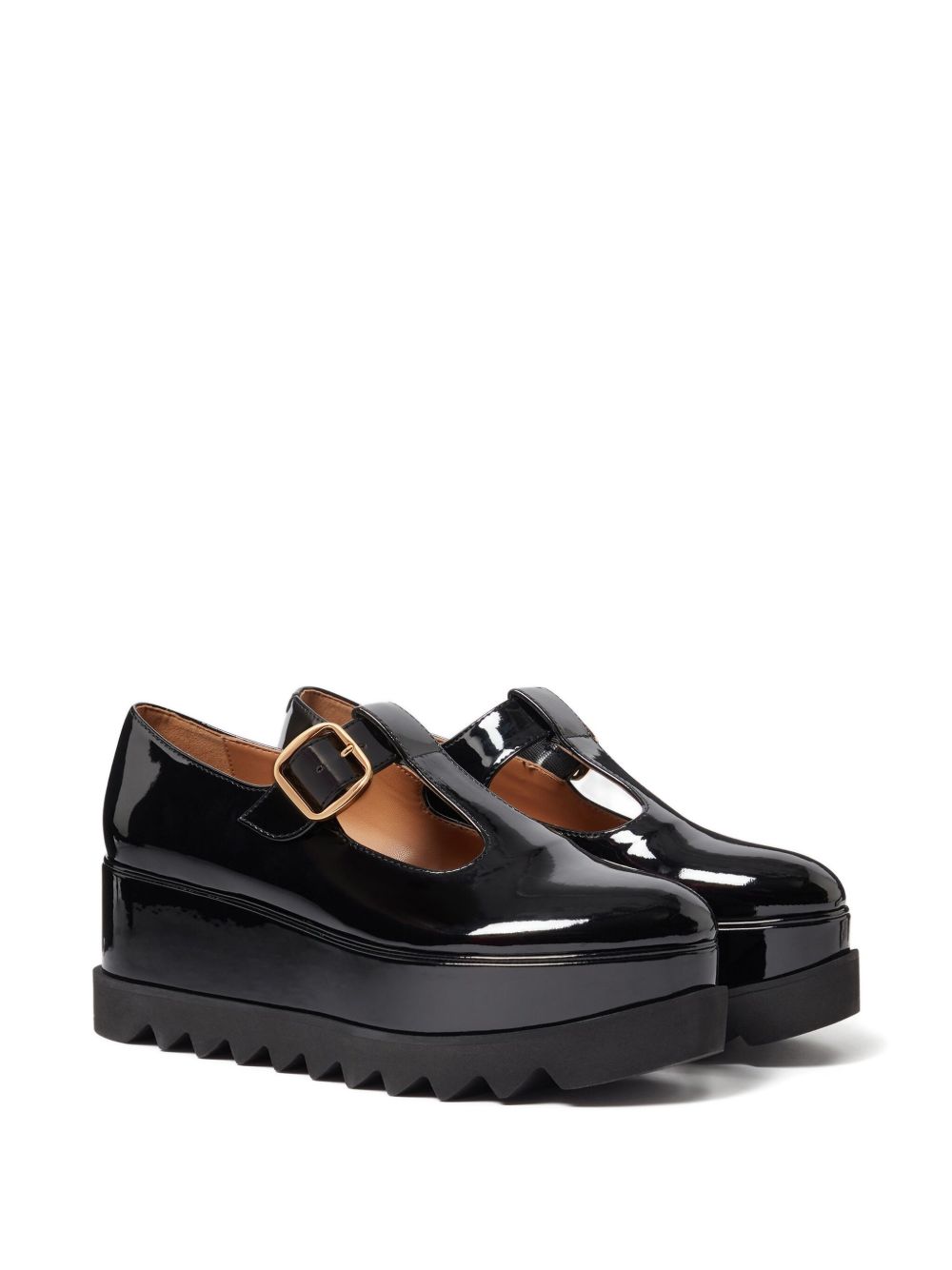 Stella Mccartney Black Flat Shoes Glam Steals