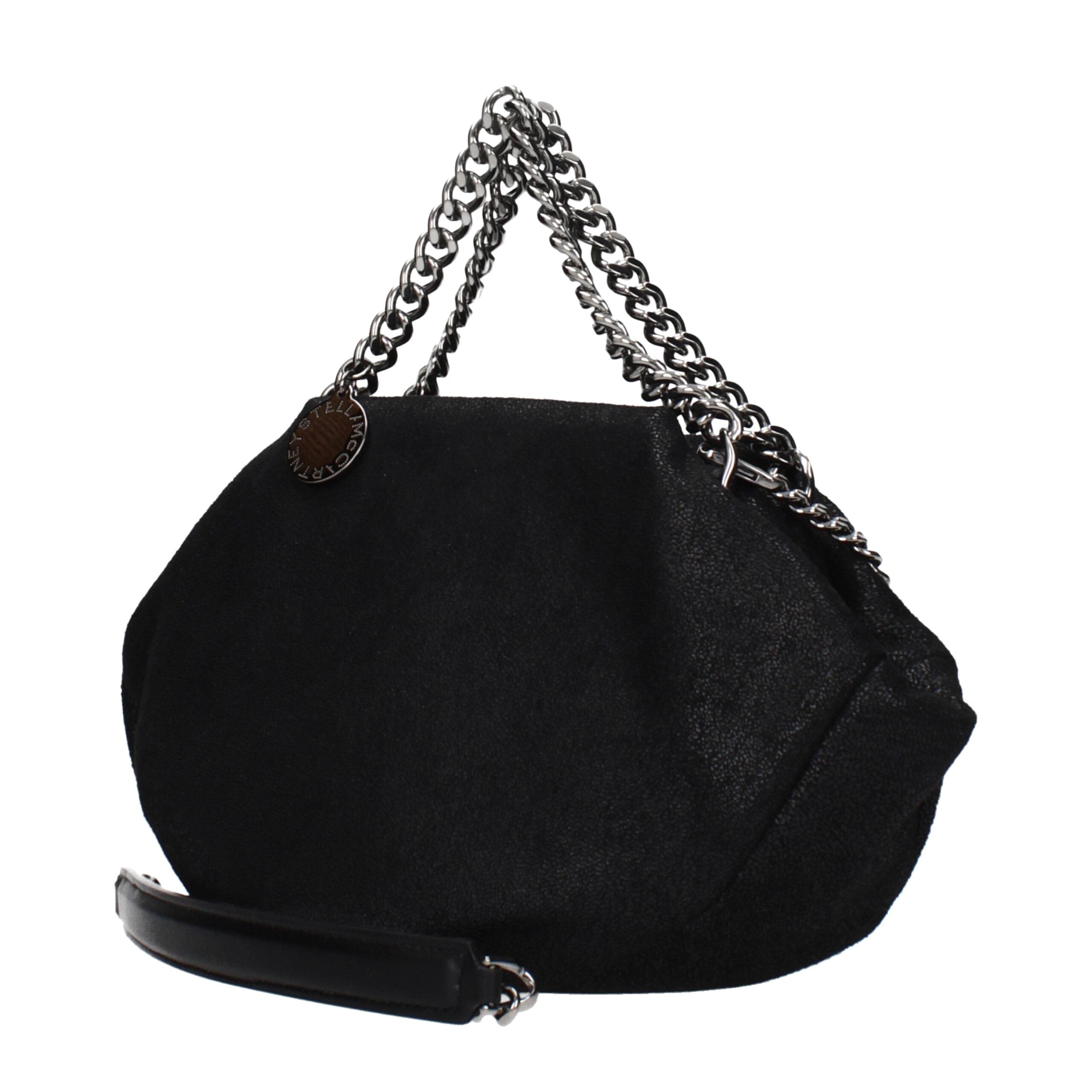 Stella Mccartney Black Leather Handbag Glam Steals