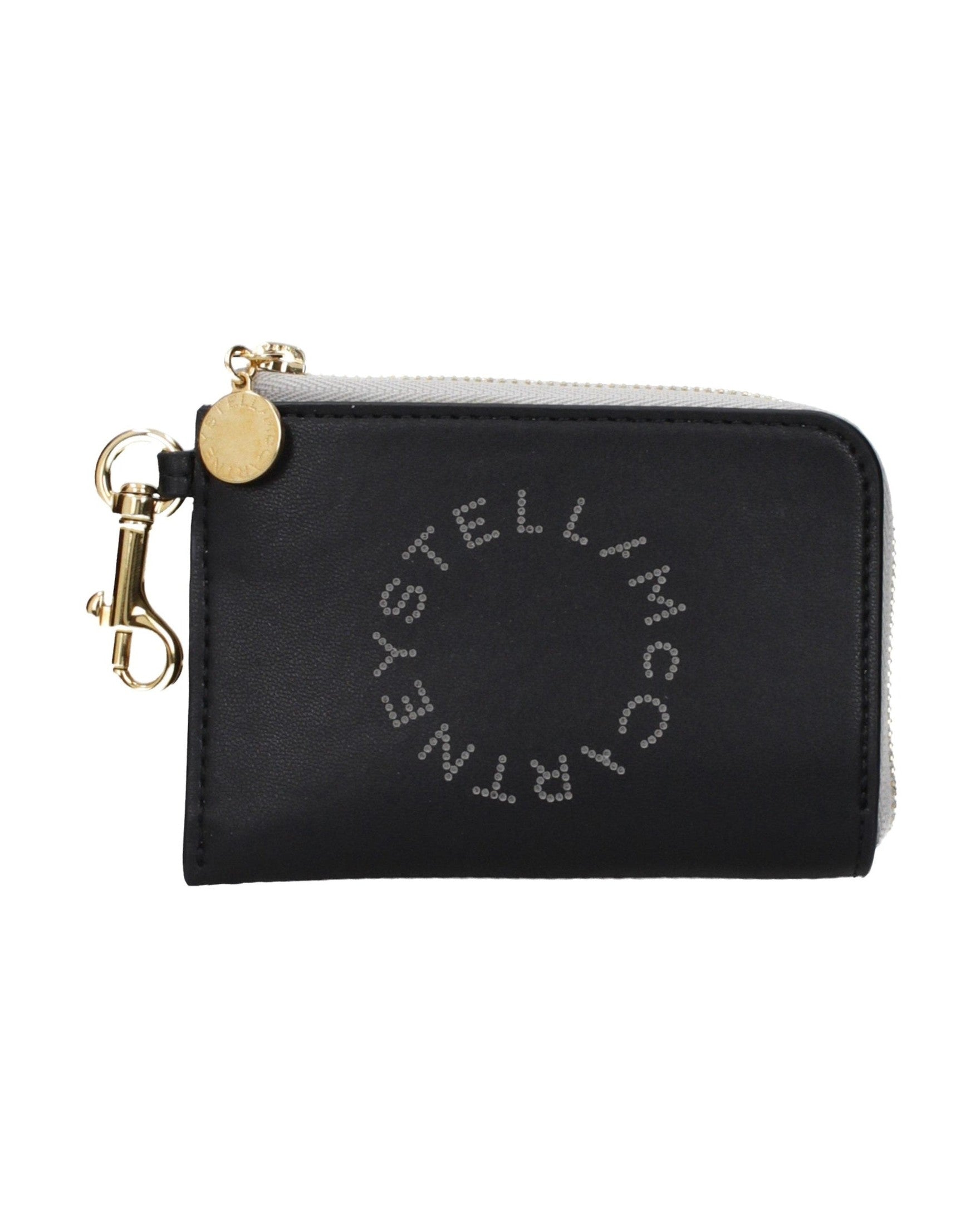 Stella Mccartney Black Leather Wallet Glam Steals