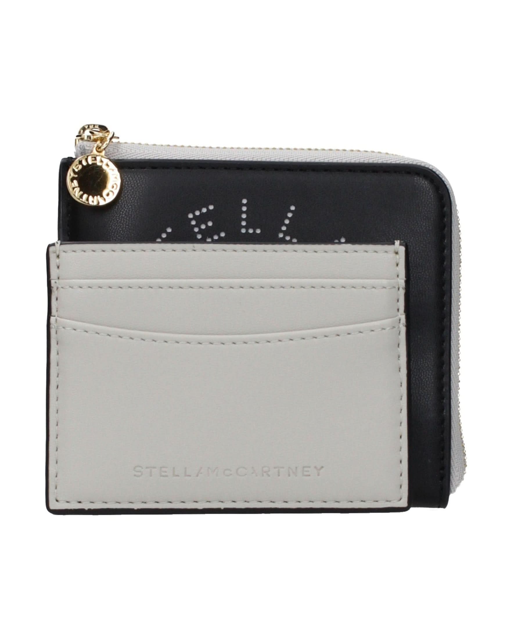 Stella Mccartney Black Leather Wallet Glam Steals