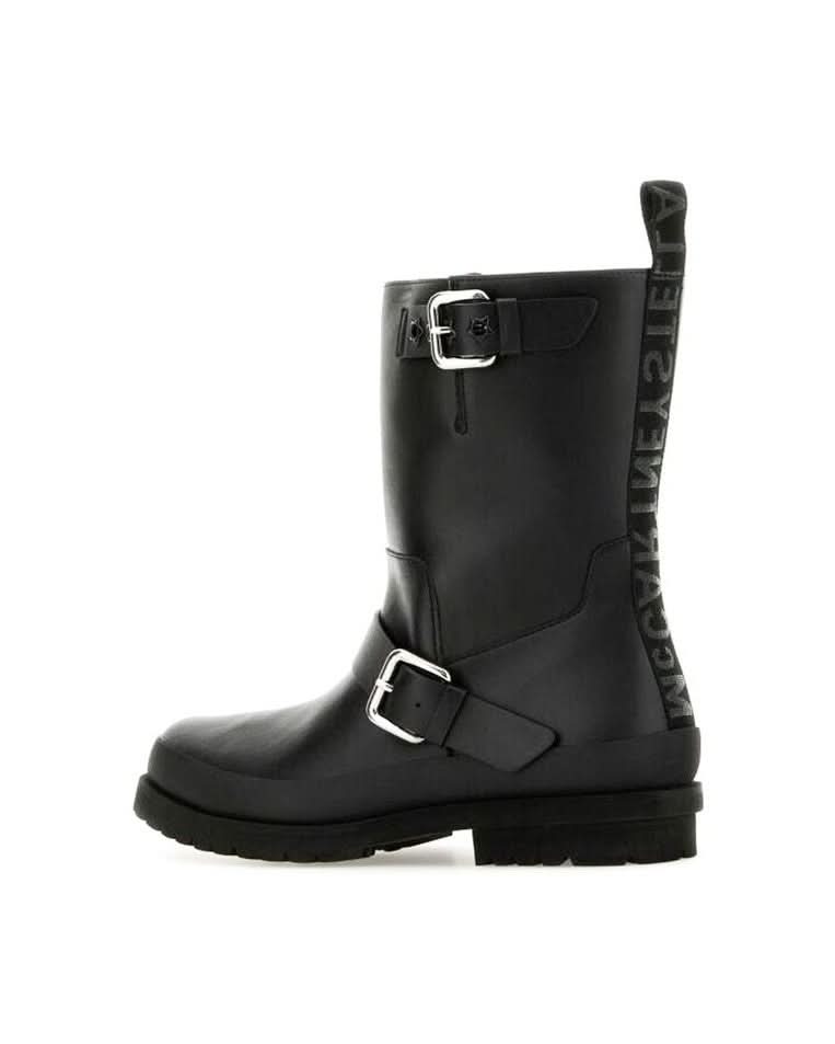 Stella Mccartney Black Polyester Boots Boots