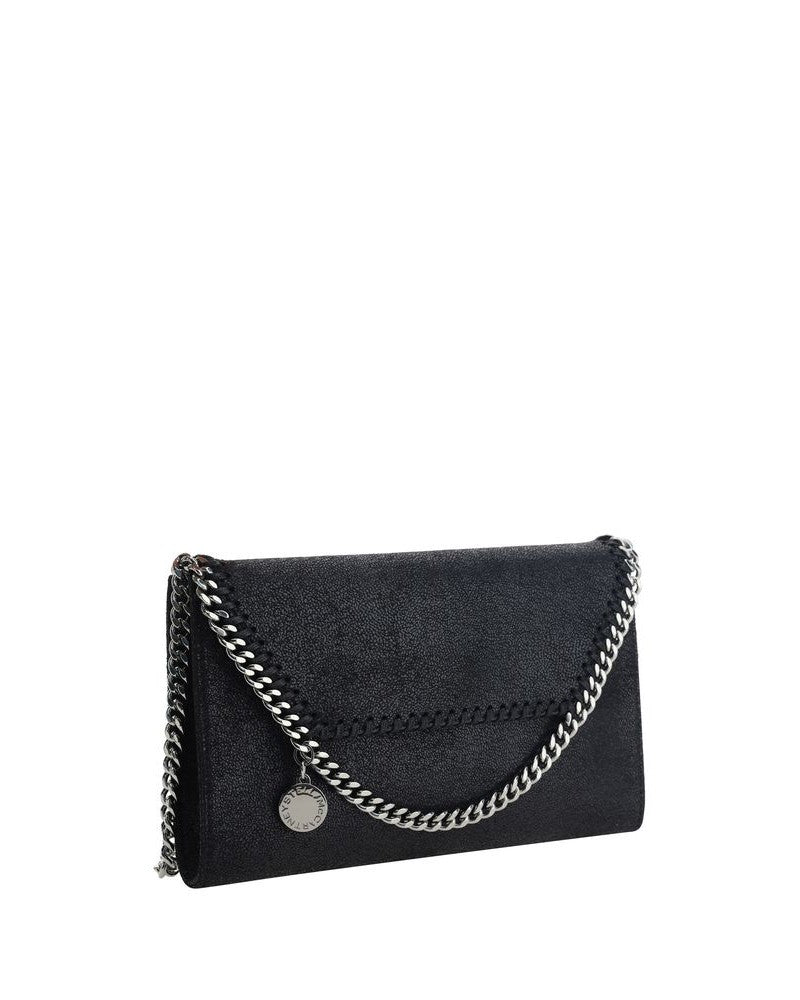 Stella Mccartney Black Polyester Shoulder Bag Glam Steals