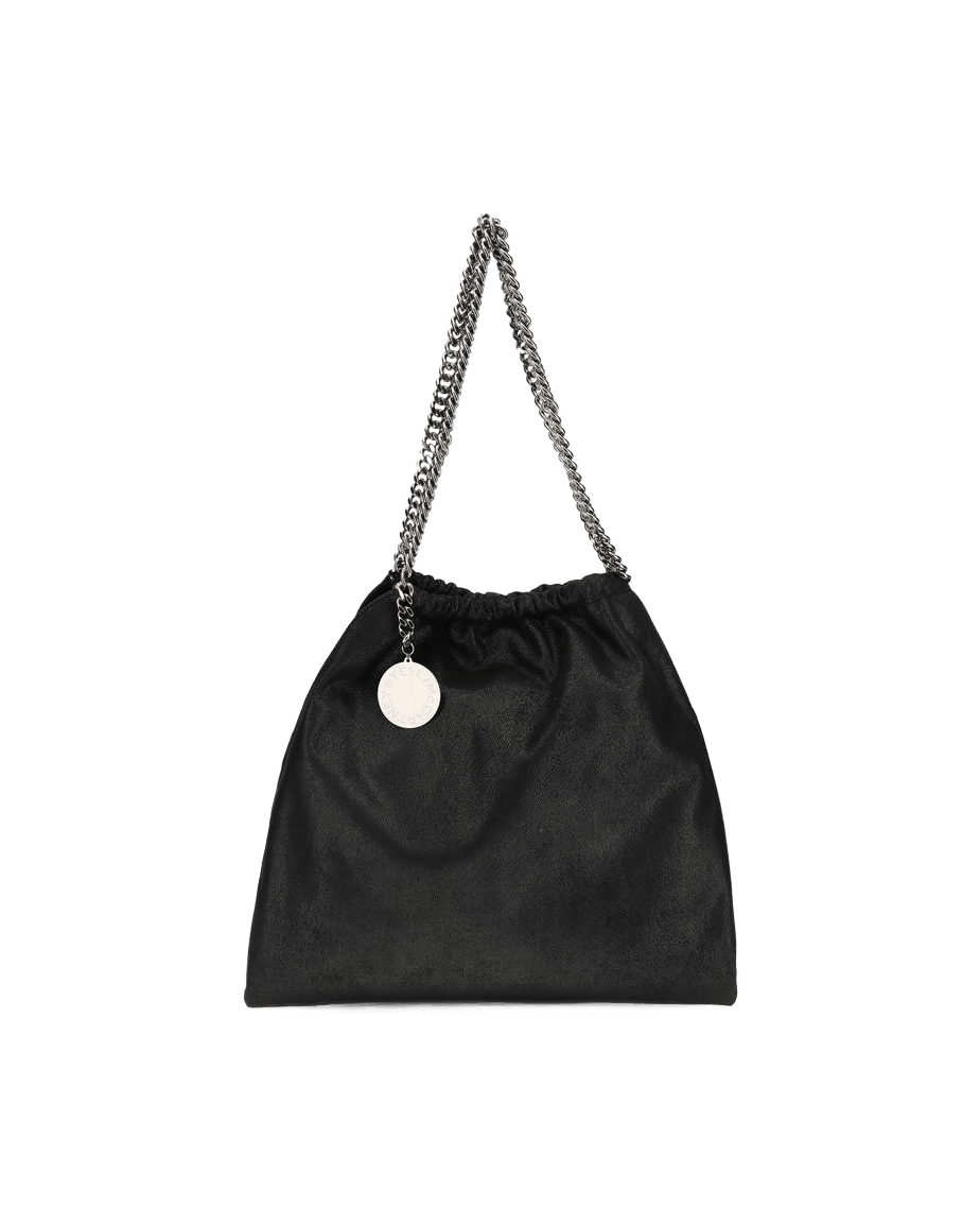 Stella Mccartney Black Polyester Shoulder Bag Shoulder Bags